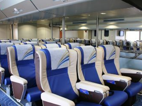 香港 ⇒ マカオ　コタイ・ウォータージェット 高速フェリーチケット ＜片道／香港マカオフェリーターミナル発＞