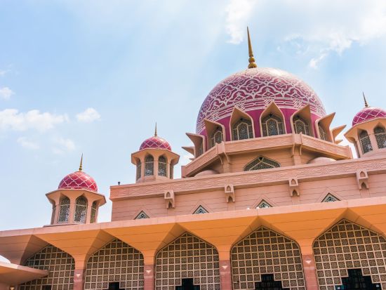 午後発 ブルーモスク＆ピンクモスク＆オープントップバス夜景ツアー アロー通りでのナイトマーケット食べ歩き＜半日／日本語ガイド＞