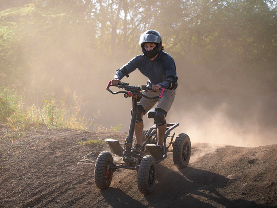 Adrenaline-pumping Stand-Up ATV ride at Coral Crater Adventure Park