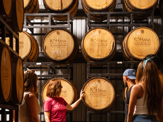 Visit the Ko Hana Barrel Room