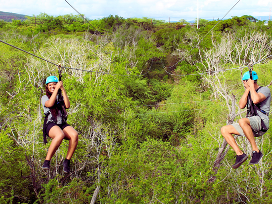 All smiles and fun at Coral Crater Adventure Park