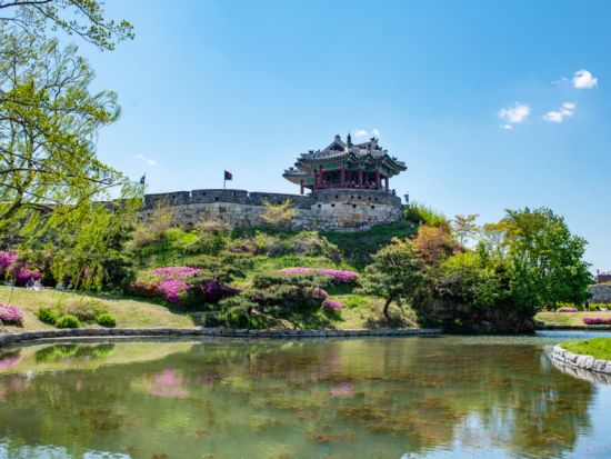午後発！水原半日観光ツアー　世界遺産の水原華城と行理団キル散策＆話題の韓国ドラマ聖地巡り ＜日本語ガイド／午後／明洞解散＞