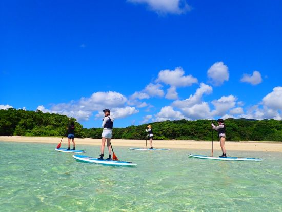 石垣島絶景SUP体験 クリスタルブルーの海を満喫！ 写真データ無料＆南部エリア送迎付き＜石垣島／3時間＞