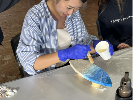 伊平屋島の海が育てた素材で砂浜キャンバスアートづくり＜3時間／中学生以上／毎日開催／伊平屋＞