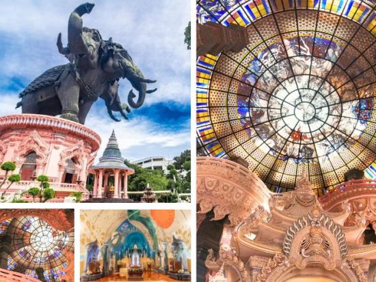 神秘のエラワンミュージアムへ！楽々シャトルバス＜選べる午前発・午後発/嬉しいワットアルン解散＞