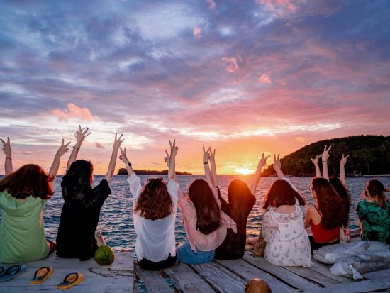 フーコック2島ツアー　シュノーケリング＆サンセットBBQ＜午後／英語ガイド／夕食付き＞