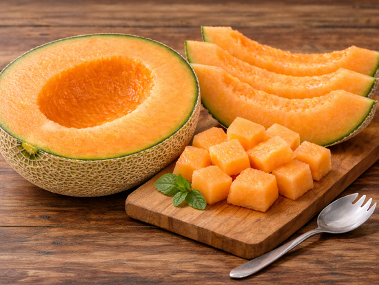 GPT生成的半颗哈密瓜照片