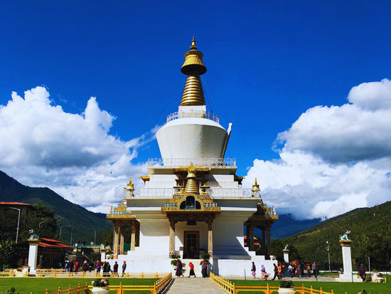 National Memorial Chorten Thimphu Bhutan