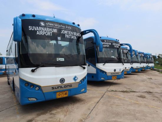 【高速バス】パタヤ ⇒ スワンナプーム国際空港