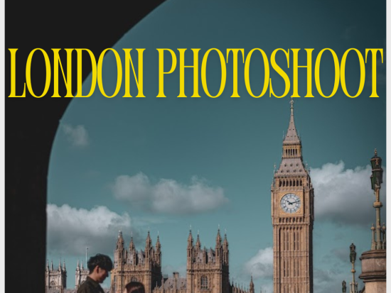 思い出に残る素敵なストリート写真を撮りませんか？ロンドン写真撮影王道テンプレートコース