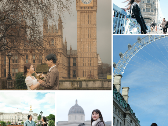 思い出に残る素敵なストリート写真を撮りませんか？ロンドン写真撮影王道テンプレートコースの写真2