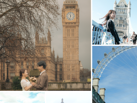 思い出に残る素敵なストリート写真を撮りませんか？ロンドン写真撮影王道テンプレートコース