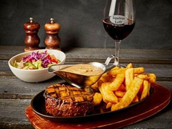 スクワイヤーズ・ロフト・ケアンズ （Squires Loft Cairns）食事券&事前予約サービス　本格炭火焼きステーキなどを満喫！＜ディナー＞