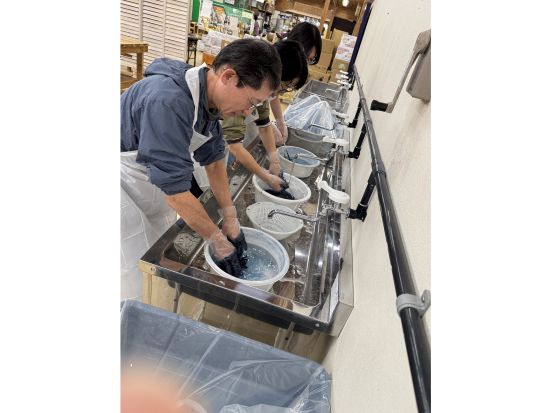 琉球藍染め体験 やんばるの森で天然発酵建て藍を体感 伝統技法と自然派染料を学ぼう＜60分～90分／団体様大歓迎／沖縄本島＞