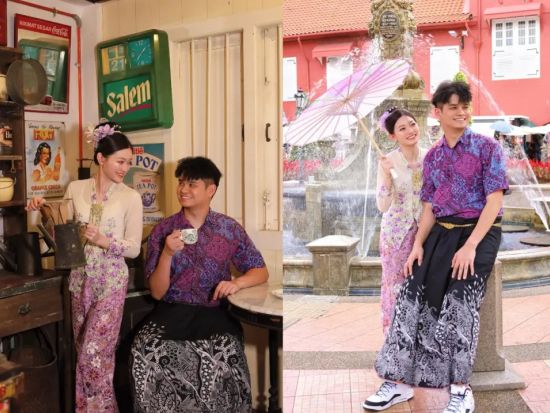 マレーシア伝統衣装レンタル　色鮮やかなケバヤやバティックを着てマラッカを散策！＜3時間＞