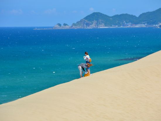 鳥取砂丘と砂の美術館＆梨狩り食べ放題 日帰りバスツアー 日本最大級の砂丘と旬の味覚を満喫！＜大阪発着＞