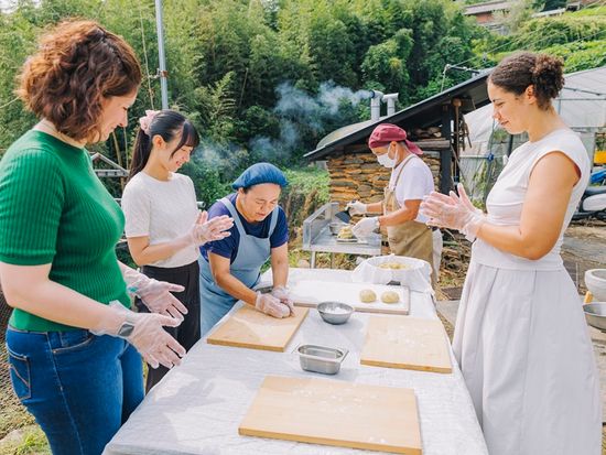 １０かんころ餅作り