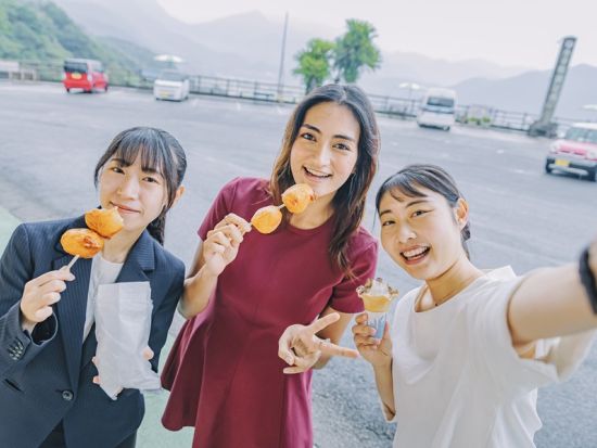 長崎市内発着 貸切観光タクシー 南島原 選べるイルカウォッチング or My箸作り体験 ＜海鮮丼の昼食付／約7.5時間／1～8名＞ by ラッキータクシー