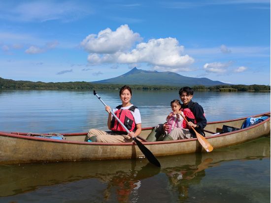 大沼カヌーツアー ショートコース  1名から手ぶらで気軽に参加可！＜4～11月／0歳以上／大沼周辺送迎可＞byイクサンダー大沼カヌーハウス