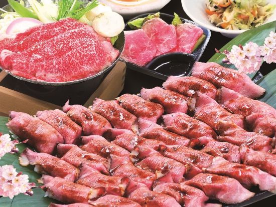 金沢発着日帰りバスツアー浮島の八重桜といちご狩り 近江牛すき焼き膳と寿司食べ放題＜4月／岐阜・滋賀＞