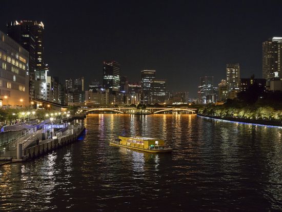 【プレミアムナイト】落語家と行く！なにわ探検クルーズ  ベイエリアと中之島の夜景を満喫＜乗合便／大阪市＞