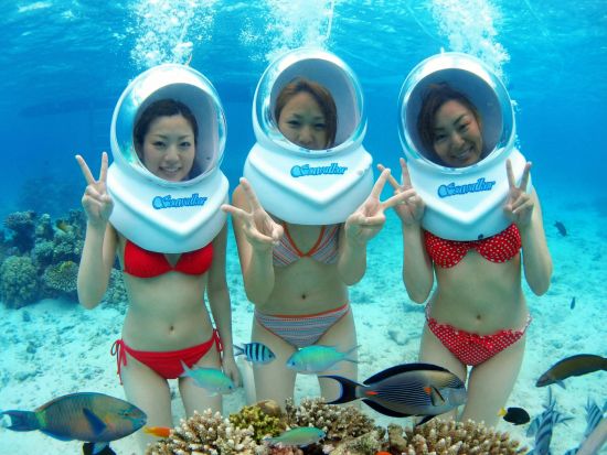 シーウォーク気軽に水中散歩を楽しもう！＜恩納村発＞ by ブルーオーシャン