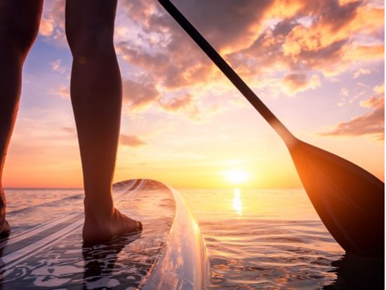 宮古島定番アクティビティ　ウミガメ体験＋サンセットSUPセットプラン＜再チャレンジ無料保証／写真付き／1日／宮古島＞