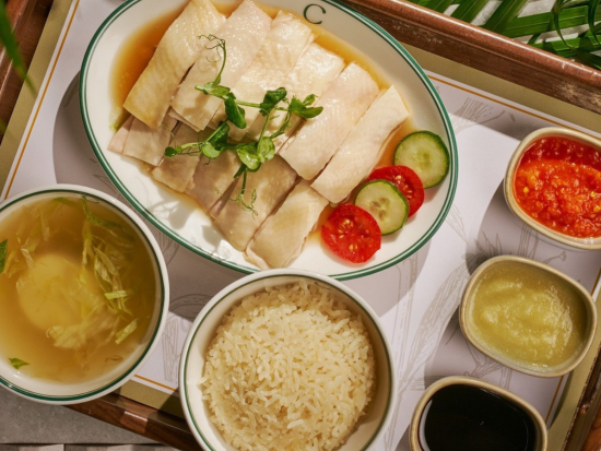 チャターボックス「Chatterbox」 ヒルトン・シンガポール・オーチャードホテル シンガポール名物 チキンライスの名店＜席のみ予約＞