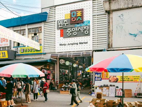 江原1日観光ツアー ミュージアムSAN＋原州中央市場＋江原監営＋小金山グランドバレー 専用車プランあり＜日本語ガイド／ソウル発＞