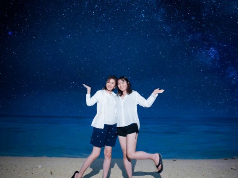 貸切】日本初 海の上の星空ツアー クリアSUP/カヤック＜60分／撮影付