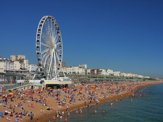 イギリス南海岸日帰り観光ツアー　ブライトン＆セブンシスターズ　ロイヤル・パビリオン入場付き＜英語ガイド／ロンドン発＞