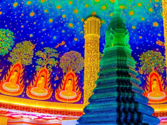 バンコク市内観光ツアー　バンコク最強パワースポット巡り 　ピンクガネーシャ＆恋愛成就参拝＜木曜日限定／サボイランチ付きプランあり／日本語ガイド＞