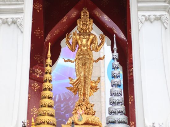 バンコク市内観光ツアー　バンコク最強パワースポット巡り 　ピンクガネーシャ＆恋愛成就参拝＜木曜日限定／サボイランチ付きプランあり／日本語ガイド＞