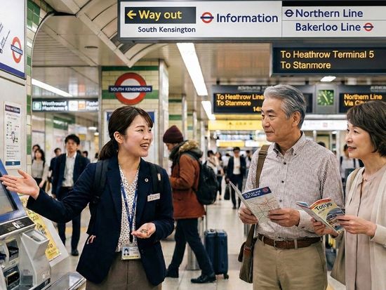 ロンドン地下鉄案内