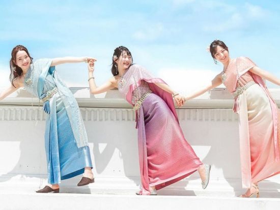 バンコク市内1日観光ツアー　民族衣装でワット・アルン観光＆写真撮影 ＜朝8時のゆったり出発／日本語ガイド／衣装レンタル付き＞