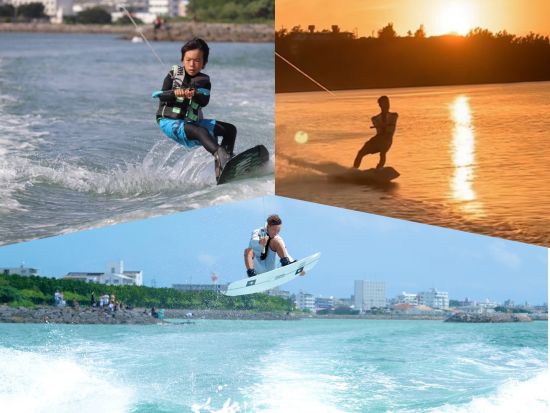 ウェイクボード体験 ANA誌掲載ショップの本格レッスン 初心者から経験者まで楽しめる海アクティビティ♪＜約2時間／送迎可／石垣島＞