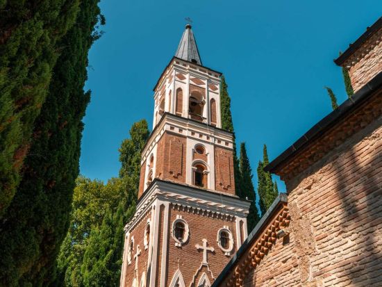 カヘティ地方 日帰り観光ツアー ワインテイスティング＋ボドベ修道院＋シグナギ散策＋ジョージア年代記＜英語ガイド／トビリシ発＞