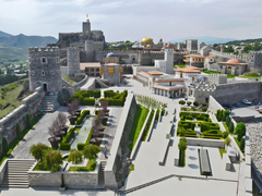 南ジョージア 日帰り観光ツアー ボルジョミ＋ラバティ要塞＋洞窟都市ヴァルジア＜英語ガイド／トビリシ発＞の写真