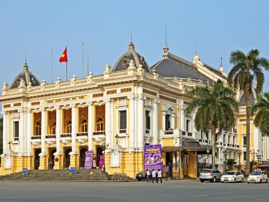 ハノイ観光ツアー　2階建てバスでハノイ旧市街の定番10スポット巡り ＜Pizza 4P'sランチ付き／日本語ガイド＞