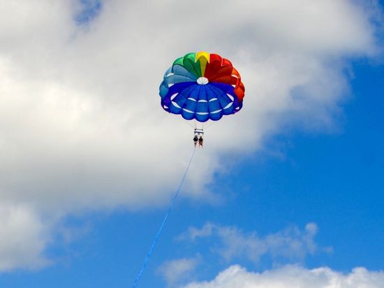 ハワイでパラセーリング　高さ120m／150mの上空からワイキキとダイアモンドヘッドの絶景を鑑賞！＜ヒルトン・ワイキキ＞の写真5