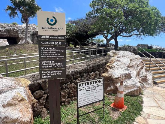 ハナウマ湾送迎ツアー＋ホノルル動物園チケット　ハナウマ湾の入場料込み！＜英語ドライバー／ワイキキエリア送迎付き＞