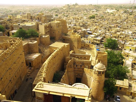 jaisalmer-fort-city-view