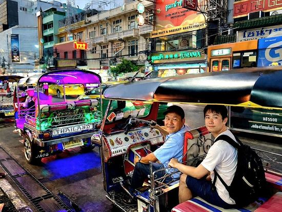 Bangkok night Tuk Tuk ride included in the tour