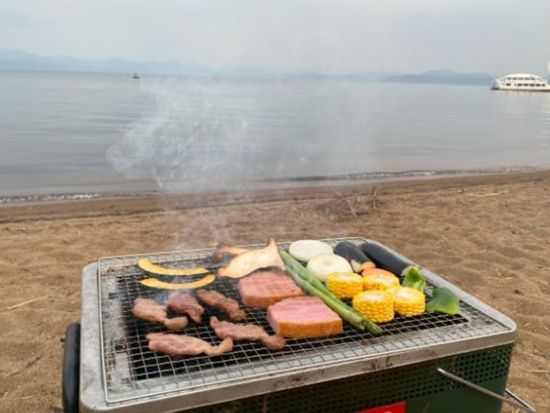 猪苗代湖ビーチサイドBBQセットレンタル 手ぶらで機材レンタル＆食材持ち込みOK＜約5時間／18歳以上／福島県猪苗代湖＞