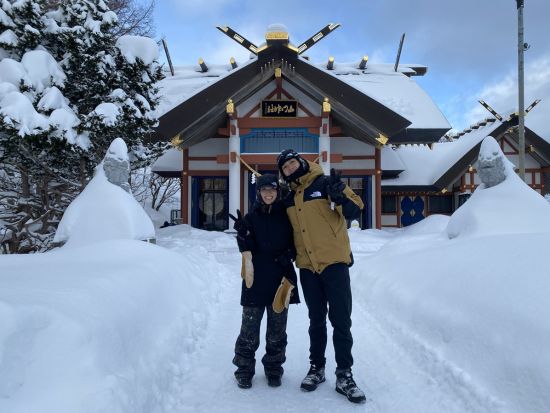 稚内公園スノーシューガイドツアー 冬限定の雪原を歩く絶景体験 無料送迎あり＜約3時間／少人数制／稚内市内送迎＞
