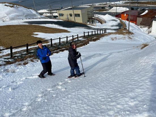 宗谷岬ガイドツアー 日本最北端の歴史と絶景を巡る冬限定体験 スノーシュー体験付き＜約2時間／少人数制／稚内市内送迎可＞