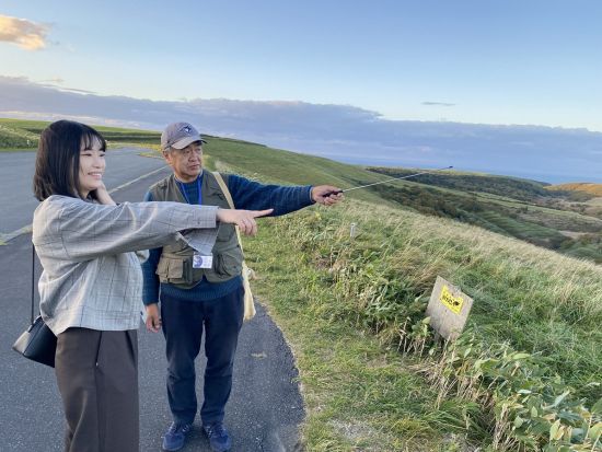 貸切 宗谷岬周辺ガイドツアー 宗谷丘陵・白い道など絶景スポット巡り＜約3.5時間／稚内市内送迎可＞