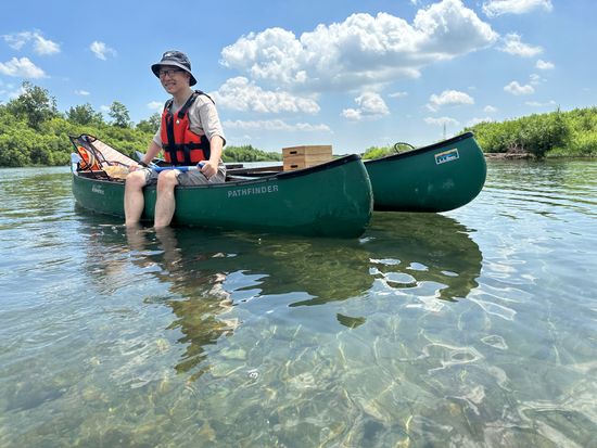 ツインカヌーリバークルーズ　札内川＆十勝川の写真5