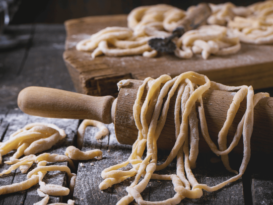 キャンティでの本格パスタ作り体験