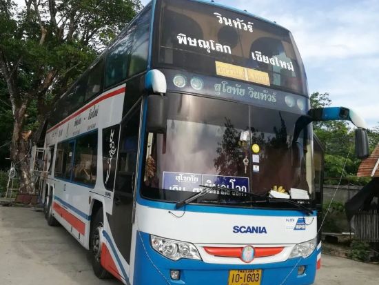 【高速バス】チェンマイ ⇒ スコータイ